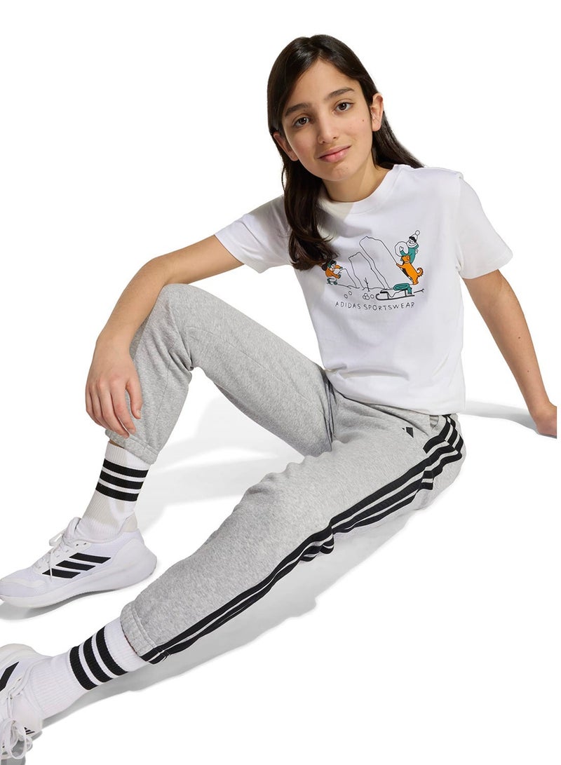 Adidas Youth Winter Sports Graphic T-Shirt - Image 5